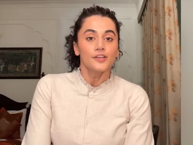 Taapsee Pannu On Period Positivity And Why Period Trackers Are A Women's Must-Have