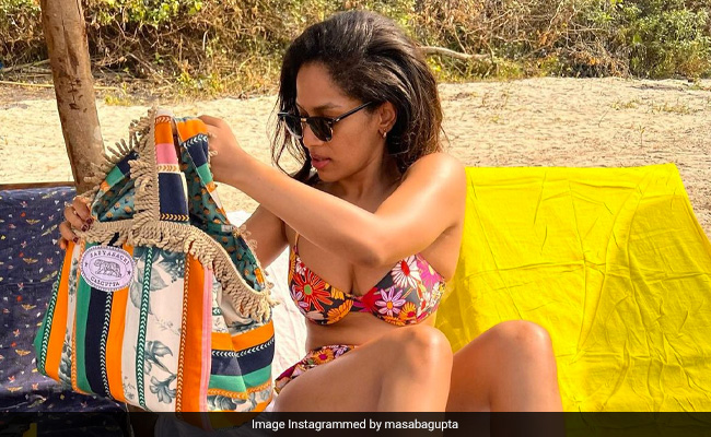 From Masaba Gupta's Beach Diaries : A Glimpse Of Her "Busy Monday"