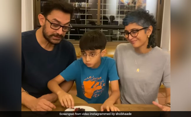 Aamir Khan And Kiran Rao Celebrate Son Azad's Birthday. See Pics