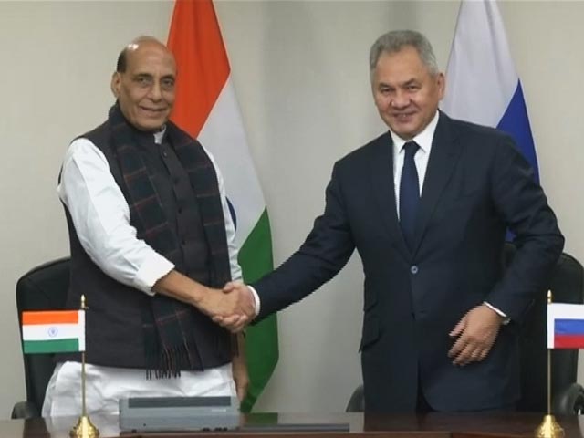 Defence Minister Rajnath Singh Holds Talks With Russian Counterpart