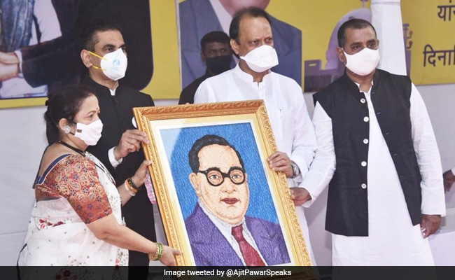 Maharashtra Deputy Chief Minister Pays Tributes To BR Ambedkar On His Death Anniversary