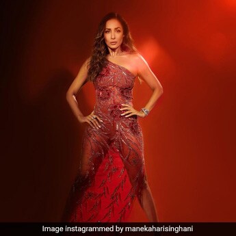 open lace back dress Midi dress with rose flower on bust – Gauri and Nainika main image 0