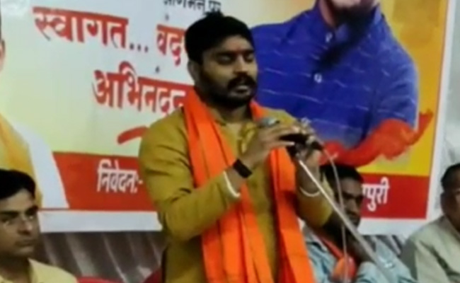 'थाना फोड़ने का कहेंगे तो थाना फोड़ देंगे जो भी आदेश होगा वह करेंगे', बीजेपी नेता का विवादित बयान