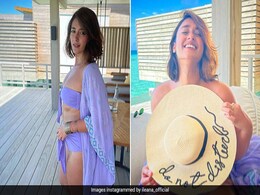 Ileana D'Cruz Gives Winter Holidays A Brand New Look In Her Lavender Bikini In Maldives Ileana D'Cruz Gives Winter Holidays A Brand New Look In Her Lavender Bikini In Maldives