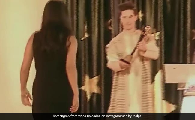 Watch: When Preity Zinta Received An Award From Keanu Reeves