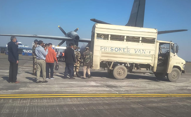 Myanmar Hands Over 5 Manipur Terrorists, Airlifted To Imphal