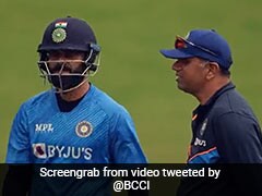 Video: India's "Intense Nets Session" Under Watchful Eyes Of Rahul Dravid