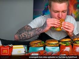 UK Man Eats 9,600-Calorie McDonald's Christmas Meal All By Himself UK Man Eats 9,600-Calorie McDonald's Christmas Meal All By Himself