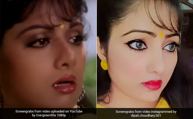 The Internet Thinks It Has Found Sridevi's Lookalike