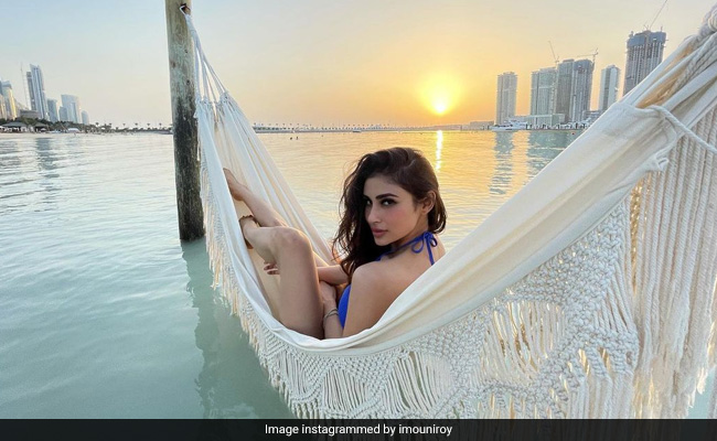 Mouni Roy's Post Is All About "Sea And The Sunset". See Pic