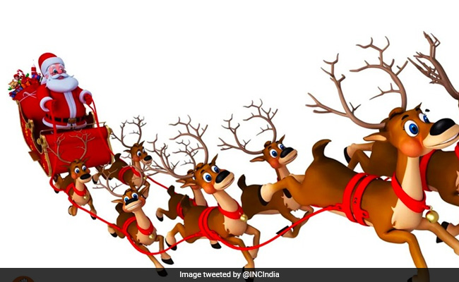 "All We Want For Christmas Is...": Congress Tweets Christmas-Themed Digs At PM Modi