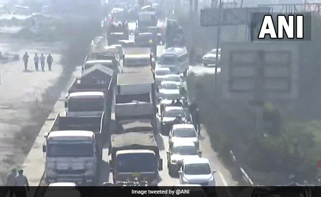 Farmers' Journey Home Hits Traffic Movement On National Highway