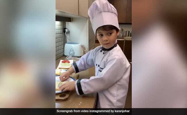 Karan Johar's Tiny Son Yash Made A Sandwich. Everyone's Impressed Including Shweta Bachchan