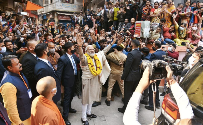 55 High-Definition Cameras, 1 Drone: Grand Coverage For PM's Kashi Event