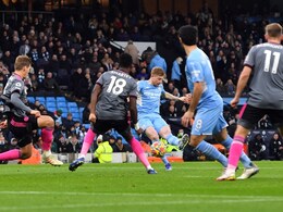Watch: Kevin De Bruyne's Left-Foot Stunner In Goal Fest vs Leicester City In Premier League Watch: Kevin De Bruyne's Left-Foot Stunner In Goal Fest vs Leicester City In Premier League