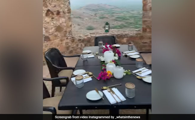 इस भव्य किले में होगी कैटरीना और विक्की की शादी, Inside Video में देखें कितनी हो चुकी है तैयारी