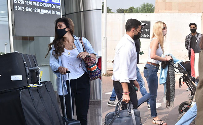 Katrina Kaif - Vicky Kaushal's Wedding: Actress' Sister, Stylist Anaita Shroff Adajania Reach Jaipur