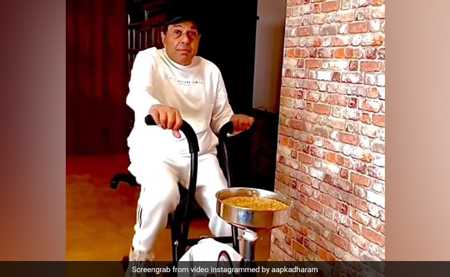 Dharmendra: धर्मेंद्र का 86 की उम्र में वर्कआउट देख उड़ जाएंगे होश, साइकिल के साथ चलाई चक्की, पीसा गेहूं