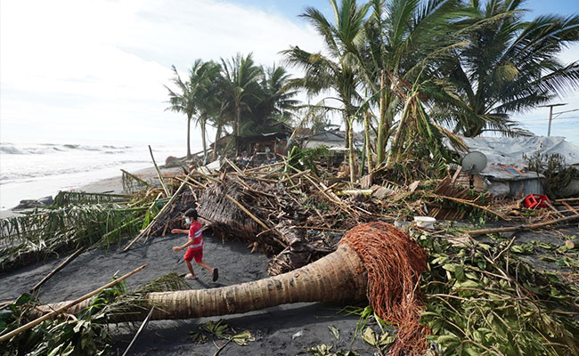 Philippines Typhoon Leaves At Least 12 Dead, Pushes 300,000 From Homes
