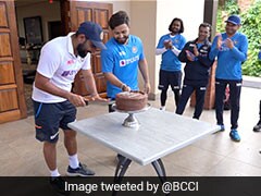 Rishabh Pant, Shami Cut A Cake To Celebrate Personal Milestones. See Pic