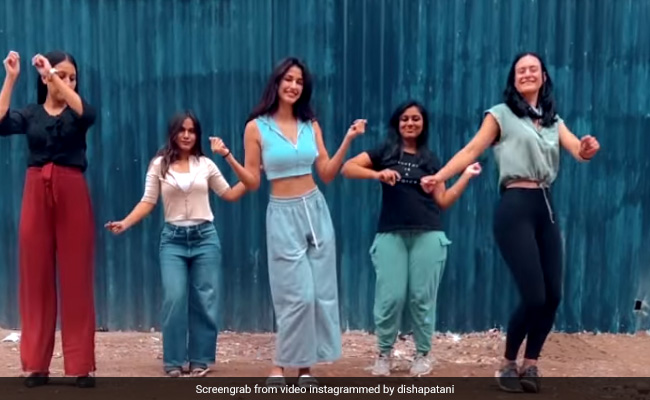Here Is How Disha Patani And Her 'Girls' Show Off Their Dance Skills- Watch Video