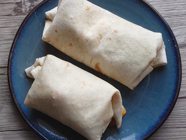 Veg Burrito Recipe | How To Make Veg Burrito