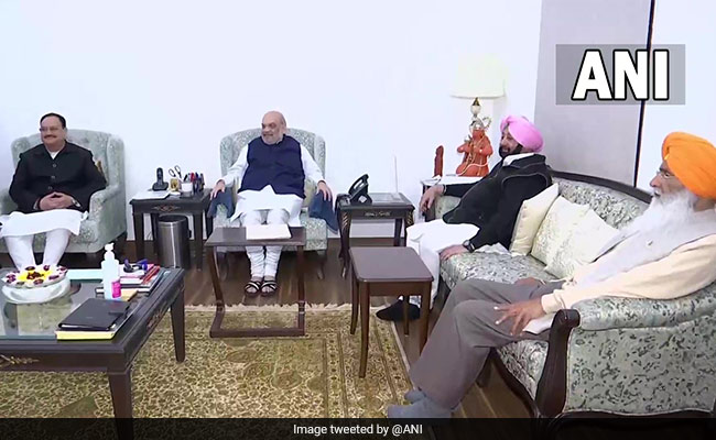 "Happy We Came Together": Amarinder Singh On Coalition With BJP