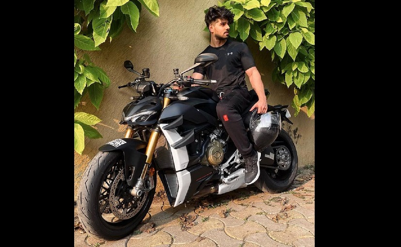 Actor Sooraj Pancholi Gifts Himself A Ducati Streetfighter V4 S For Christmas
