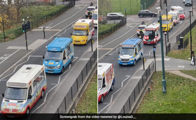 आइसक्रीम बेचने वाले को दी गई यादगार विदाई, वीडियो देख नम हुई लोगों की आंखें