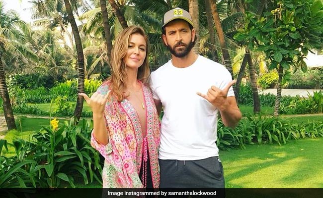 Trending: Pics Of Hrithik Roshan With Actress Samantha Lockwood