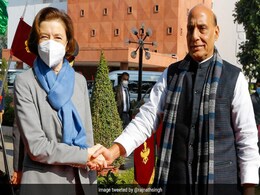Rajnath Singh Holds Talks With Visiting French Defence Minister Florence Parly Rajnath Singh Holds Talks With Visiting French Defence Minister Florence Parly