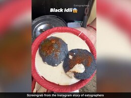 Wait, What? Nagpur Eatery Sells 'Black Idlis'; Leaves Internet Unhappy (Watch Viral Video)