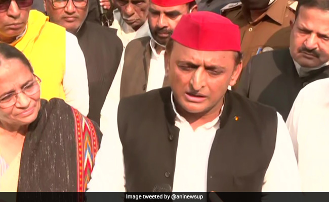 BJP Wears "Religious Spectacles" When Polls Approach: Akhilesh Yadav