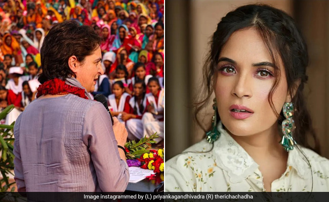 प्रियंका गांधी ने 'लड़की हूं लड़ सकती हूं' का वीडियो किया शेयर तो ऋचा चड्ढा और पूजा भट्ट के यूं आए रिएक्शन