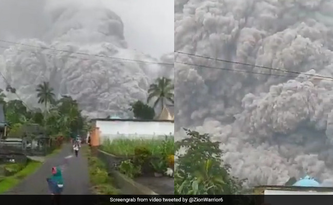 ज्वालामुखी विस्फोट के बाद ऐसा होता है तबाही का मंजर, वीडियो देख सहम जाएगा हर शख्स