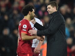 Mohamed Salah Spoils Steven Gerrard's Return To Liverpool