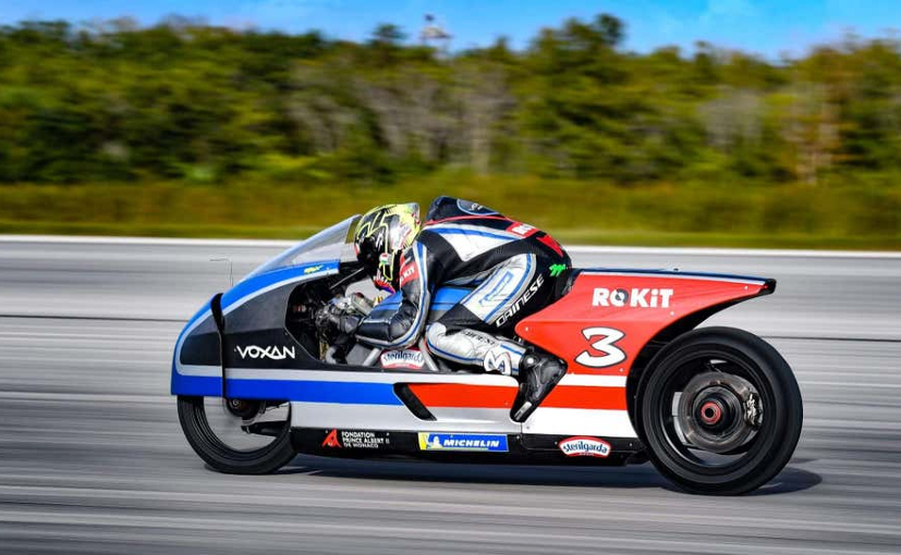 Max Biaggi Sets New Speed Records With Voxan Wattman