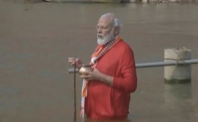 5 Pics: PM Modi In Varanasi For Major Temple Project