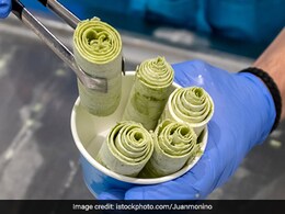 Watch: Street Vendor Makes Bizarre Green Chilli Ice-Cream; Leaves Internet Confused
