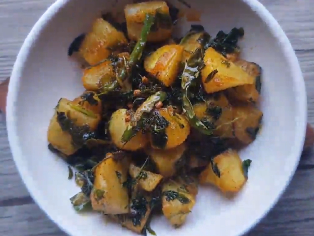 Methi Aloo Recipe | How To Make Methi Aloo