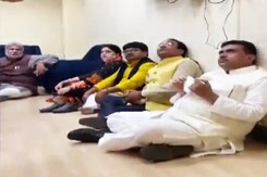BJP Claims Rigging In Kolkata Civic Polls, Holds Sit-In At Election Office BJP Claims Rigging In Kolkata Civic Polls, Holds Sit-In At Election Office