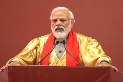Thanks For "Priceless Gifts" To Tech: PM Modi At IIT Kanpur Convocation Thanks For "Priceless Gifts" To Tech: PM Modi At IIT Kanpur Convocation