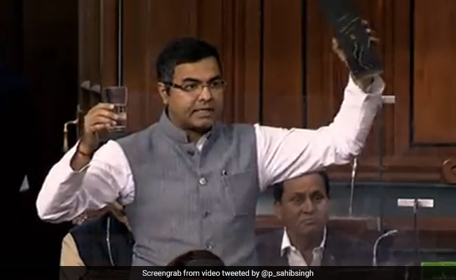 Why A Delhi BJP MP Showed Up At Parliament With Liquor