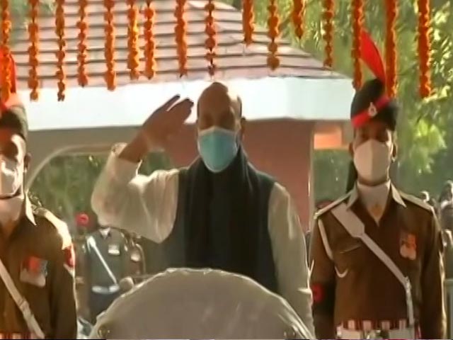 Rajnath Singh Pays Tribute To Lt Col Harjinder Singh Killed In Chopper Crash