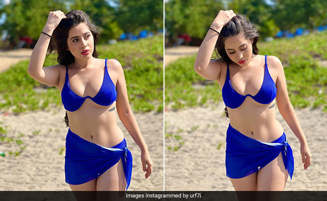 We Really Wouldn't Mind Urfi Javed's Bikini And Sarong Kind Of Blues This Friday