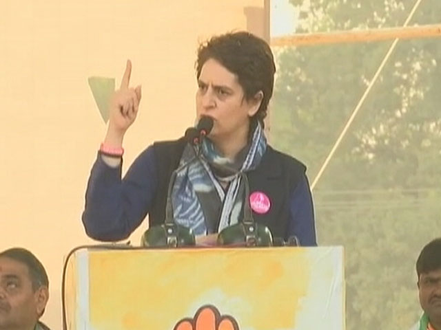 "What Did They Do In 7 Years?": Priyanka Gandhi Charges At PM Modi In UP