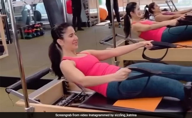 Katrina Kaif Shares Glimpses From Her "Last Workout For The Year"