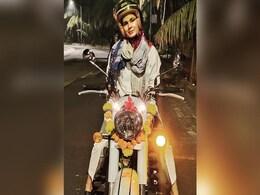 Actor Kirti Kulhari Brings Home The Royal Enfield Classic 350 Actor Kirti Kulhari Brings Home The Royal Enfield Classic 350