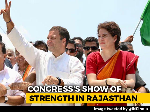 Top Congress Leaders In Rajasthan Today For Mega Rally Before Polls