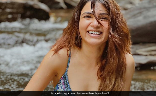 Samantha Ruth Prabhu In A Colourful Swimsuit Takes On Her Goan Holiday In Style